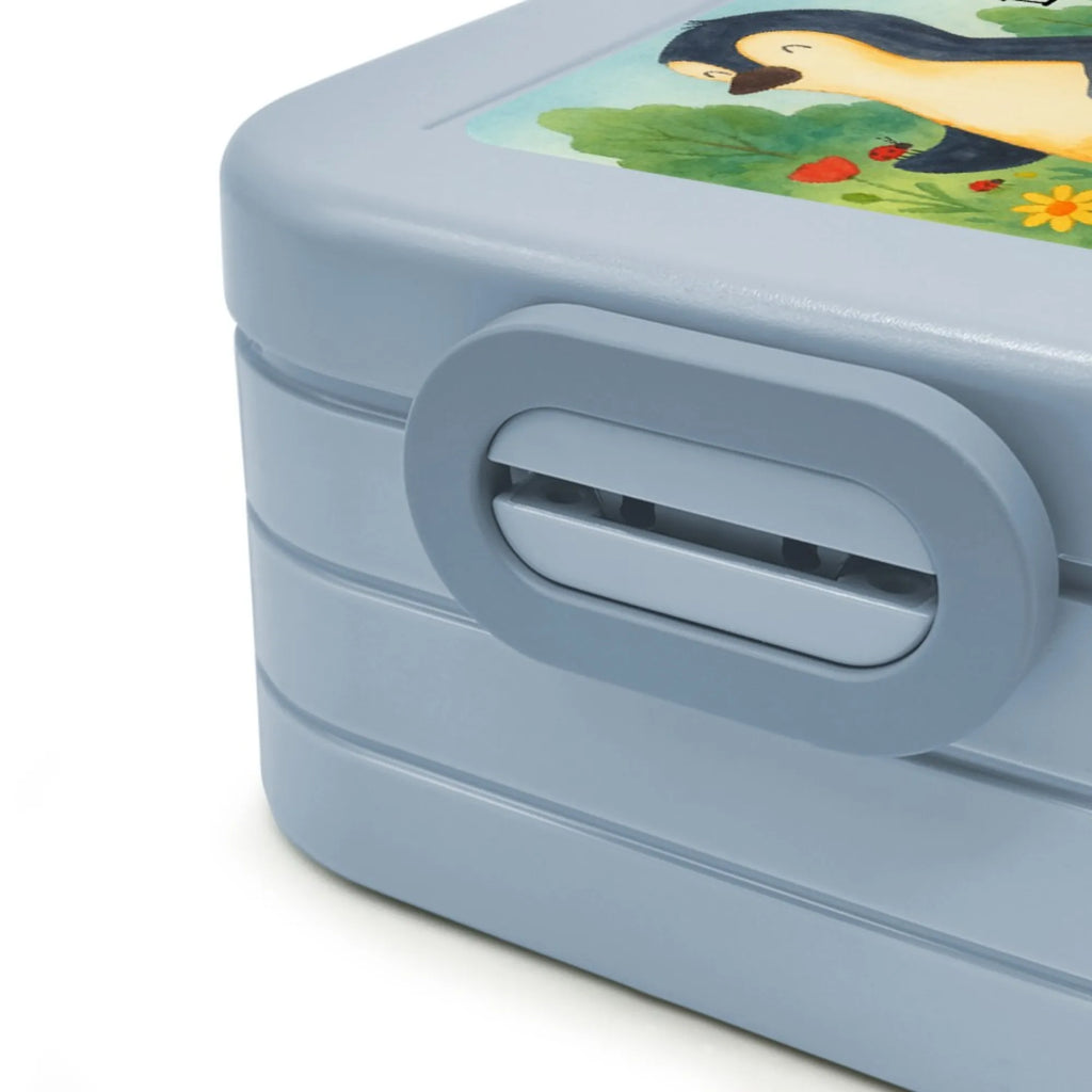 MEPAL Bentobox Pinguin Marienkäfer Design Lunchbox, Bentobox, Brotdose, Pinguin, Lebensfreude, Liebe, Wunder, Freude, Pinguine, Marienkäfer, Glück