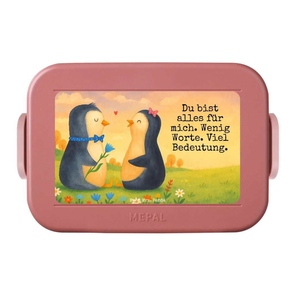 MEPAL Bentobox Pinguin Pärchen Design Bentobox, Brotdose, Lunchbox, Pinguin, Hochzeit, Pinguine, Hochzeitsgeschenk, Traumpaar, Liebe, Liebesgeschenk, Liebespaar, Jahrestag, große Liebe, Liebesbeweis, Hochzeitstag, Verlobung
