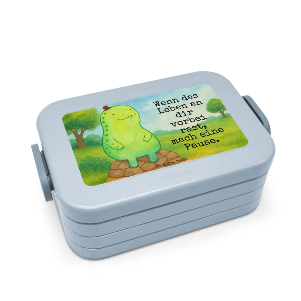 MEPAL Bentobox Schildkröte Pause Design Bentobox, Lunchbox, Brotdose, Schildkröte, Achtsamkeit, achtsam, Entschleunigen