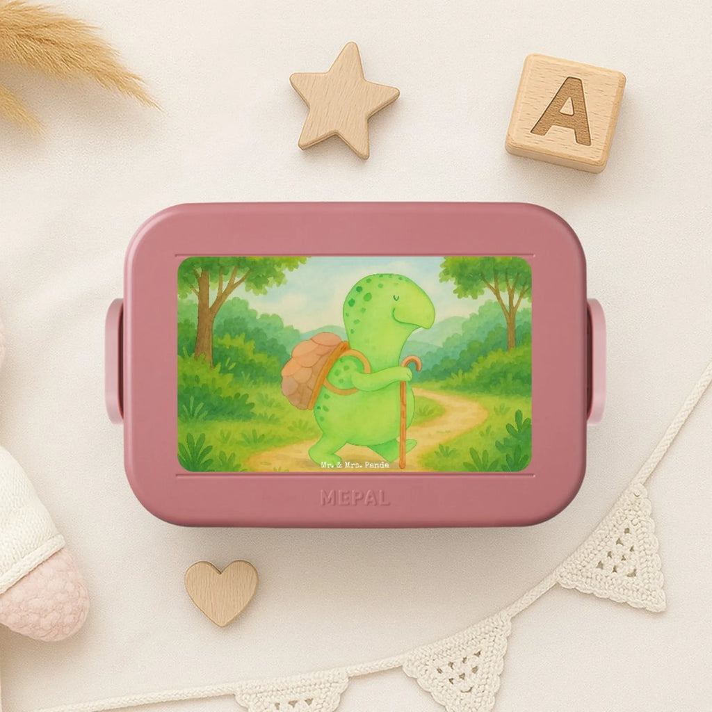 MEPAL Bentobox Schildkröte Wanderer Design Brotdose, Lunchbox, Bentobox, Schildkröte, Motivationssprüche, Neuanfang, Motivationsspruch, Motivation, Schildkröten