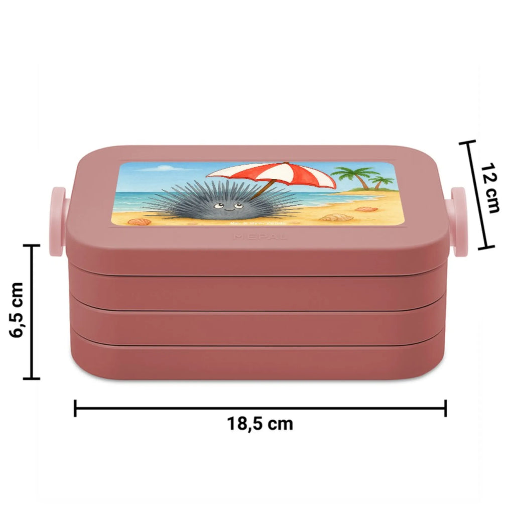 MEPAL Bentobox Seeigel Design Lunchbox, Brotdose, Bentobox, Meerestiere, Meer, Urlaub, Selbstliebe, Lebe, Leben, Hier und Jetzt, Selbstakzeptanz, Seeigel, Achtsamkeit