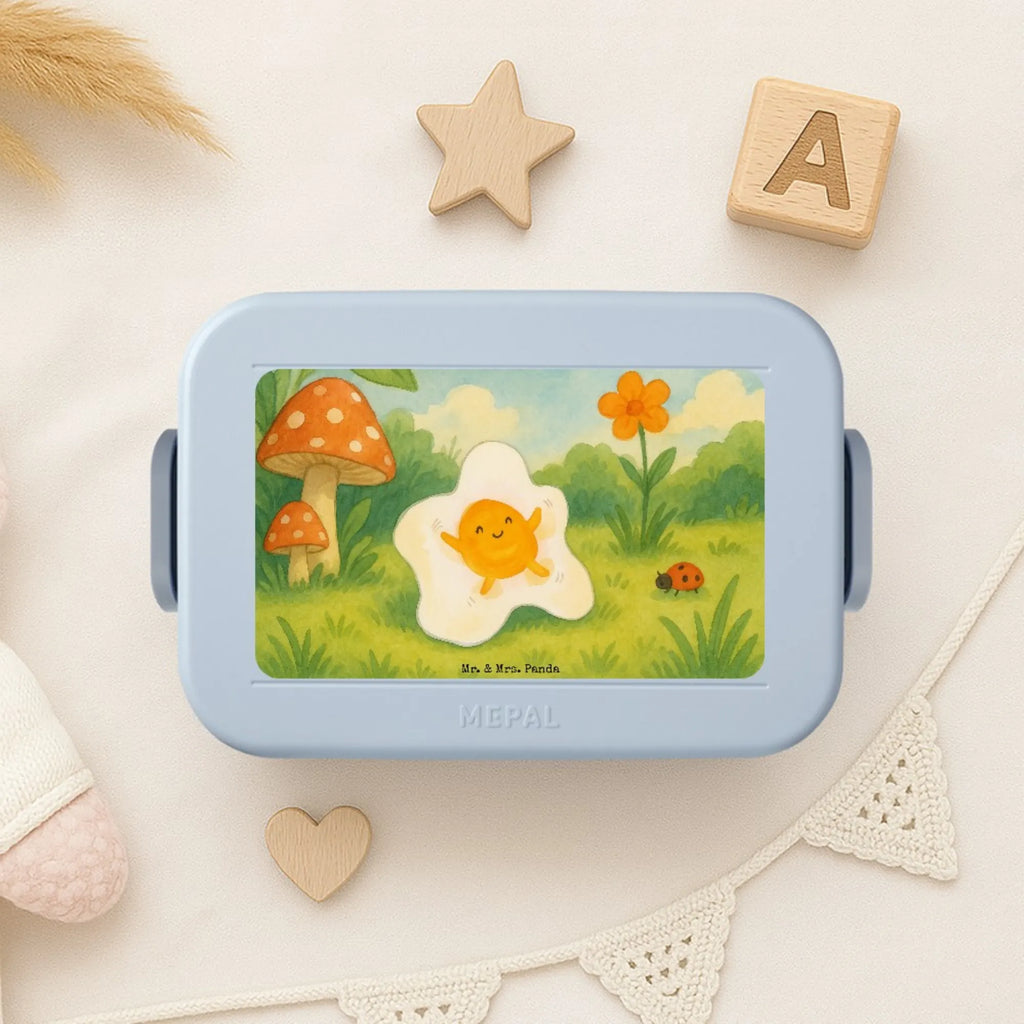 MEPAL Bentobox Spiegelei Ei Design Lunchbox, Bentobox, Brotdose, Tiermotive, Gute Laune, lustige Sprüche, Tiere, Ei, Glücklich, Tag, Spiegelei, Schön, Liebe