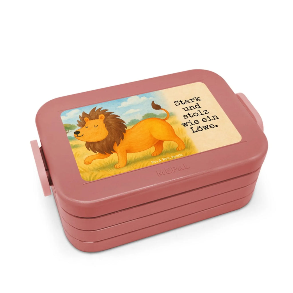 MEPAL Bentobox Sternzeichen Löwe Design Bentobox, Lunchbox, Brotdose, Tierkreiszeichen, Sternzeichen, Horoskop, Astrologie, Aszendent, Löwe Sternzeichen, Geschenk Juli, Geburtstag Juli, Geschenk August, Löwe Geschenk, König der Tiere, Geburtstag August