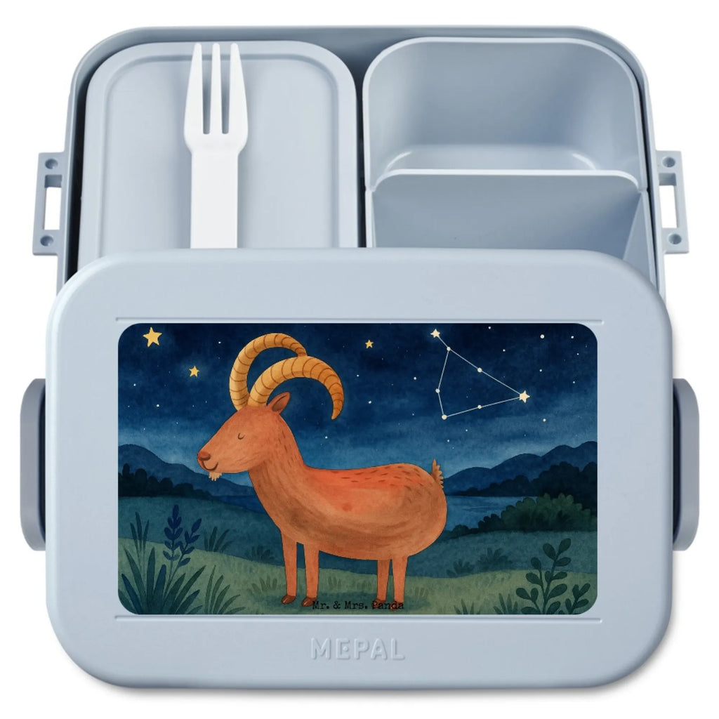 MEPAL Bentobox Sternzeichen Steinbock Design Bentobox, Lunchbox, Brotdose, Tierkreiszeichen, Sternzeichen, Horoskop, Astrologie, Aszendent, Ziege, Steinbock Geschenk, Steinbock Sternzeichen, Steinböcke, Geschenk Dezember, Geburtstag Dezember, Geschenk Januar, Geburtstag Januar, Bock