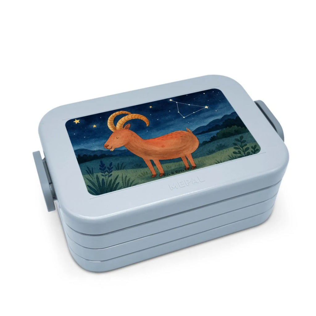 MEPAL Bentobox Sternzeichen Steinbock Design Bentobox, Lunchbox, Brotdose, Tierkreiszeichen, Sternzeichen, Horoskop, Astrologie, Aszendent, Ziege, Steinbock Geschenk, Steinbock Sternzeichen, Steinböcke, Geschenk Dezember, Geburtstag Dezember, Geschenk Januar, Geburtstag Januar, Bock
