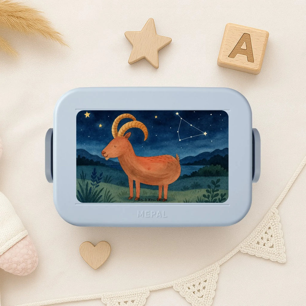 MEPAL Bentobox Sternzeichen Steinbock Design Bentobox, Lunchbox, Brotdose, Tierkreiszeichen, Sternzeichen, Horoskop, Astrologie, Aszendent, Ziege, Steinbock Geschenk, Steinbock Sternzeichen, Steinböcke, Geschenk Dezember, Geburtstag Dezember, Geschenk Januar, Geburtstag Januar, Bock