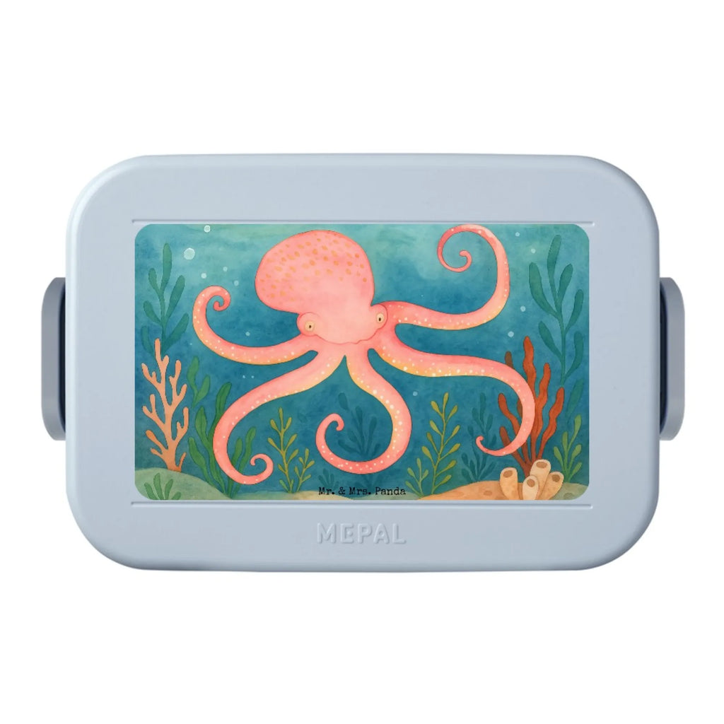 MEPAL Bentobox Tintenfisch Design Lunchbox, Bentobox, Brotdose, Tiermotive, Gute Laune, lustige Sprüche, Tiere, Meer, Wasser, Tintenfisch, Meerestier, Arme, Krake, Ozean
