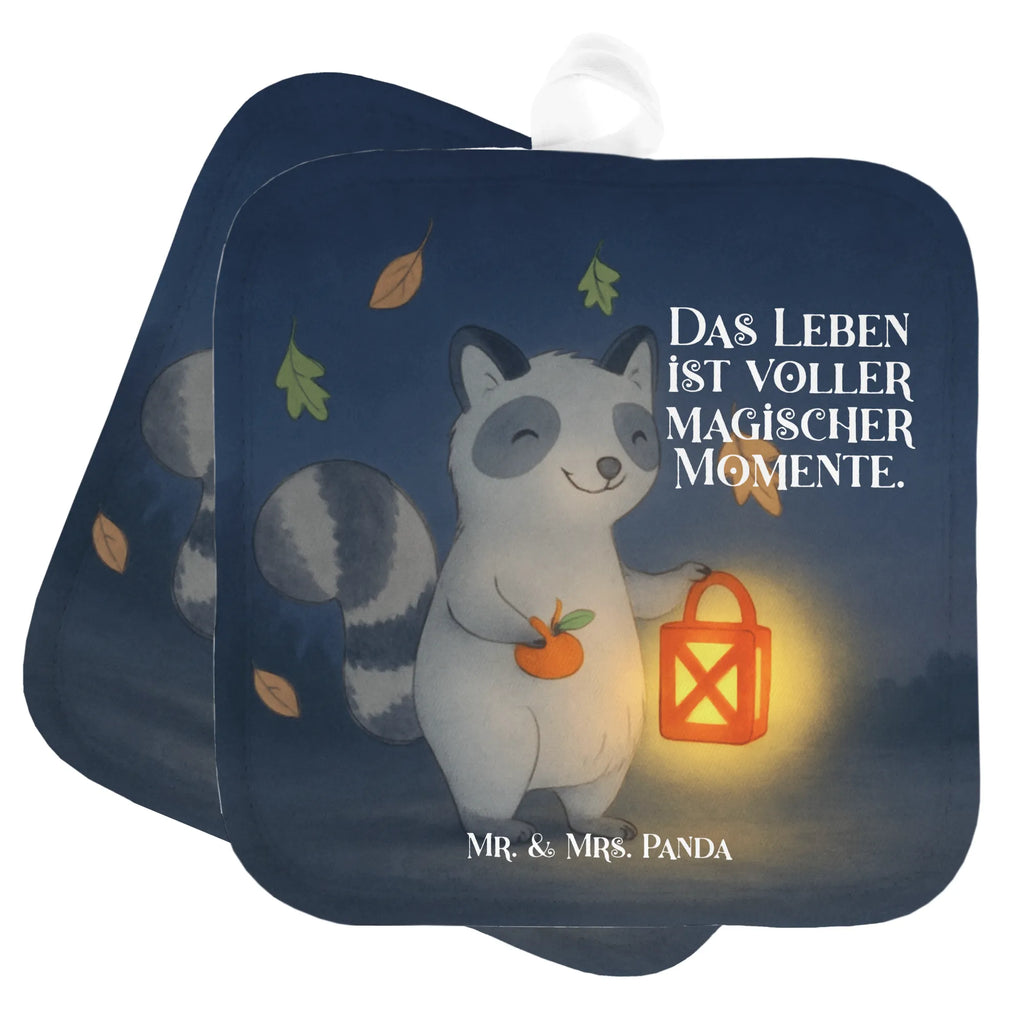 Pot holder Raccoon Lantern Design Topfhandschuh, Schöne Topflappen, Ofenhandschuh, Topflappen Set, Topflappen 2er Set, Topflappenset, Ofenhandschuhe, Topflappen, Topfuntersetzer, Topflappen lustig, Topflappen mit Spruch, Topfhandschuhe, Halloween, Deko, Martinssingen, Dekoration, Geschenke, Schenken, Herbst, Halloween Deko, Süßes sonst gibt's saures, Laterne, Trick or Treat, Waschbär