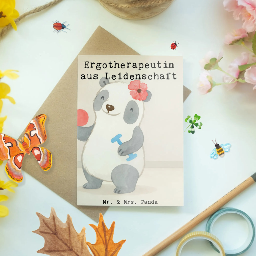 Greetings card occupational therapist Passion Design invitation card, folding card, birthday card, greeting card, wedding card, gift, gift idea, best, farewell gift, passing exam, anniversary, retirement, promotion, job start, sayings, funny, profession