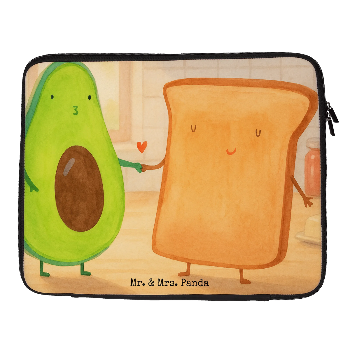 Torba na laptop Awokado Tost Design Zdrowy, Warzywa, Wegan, Awokado