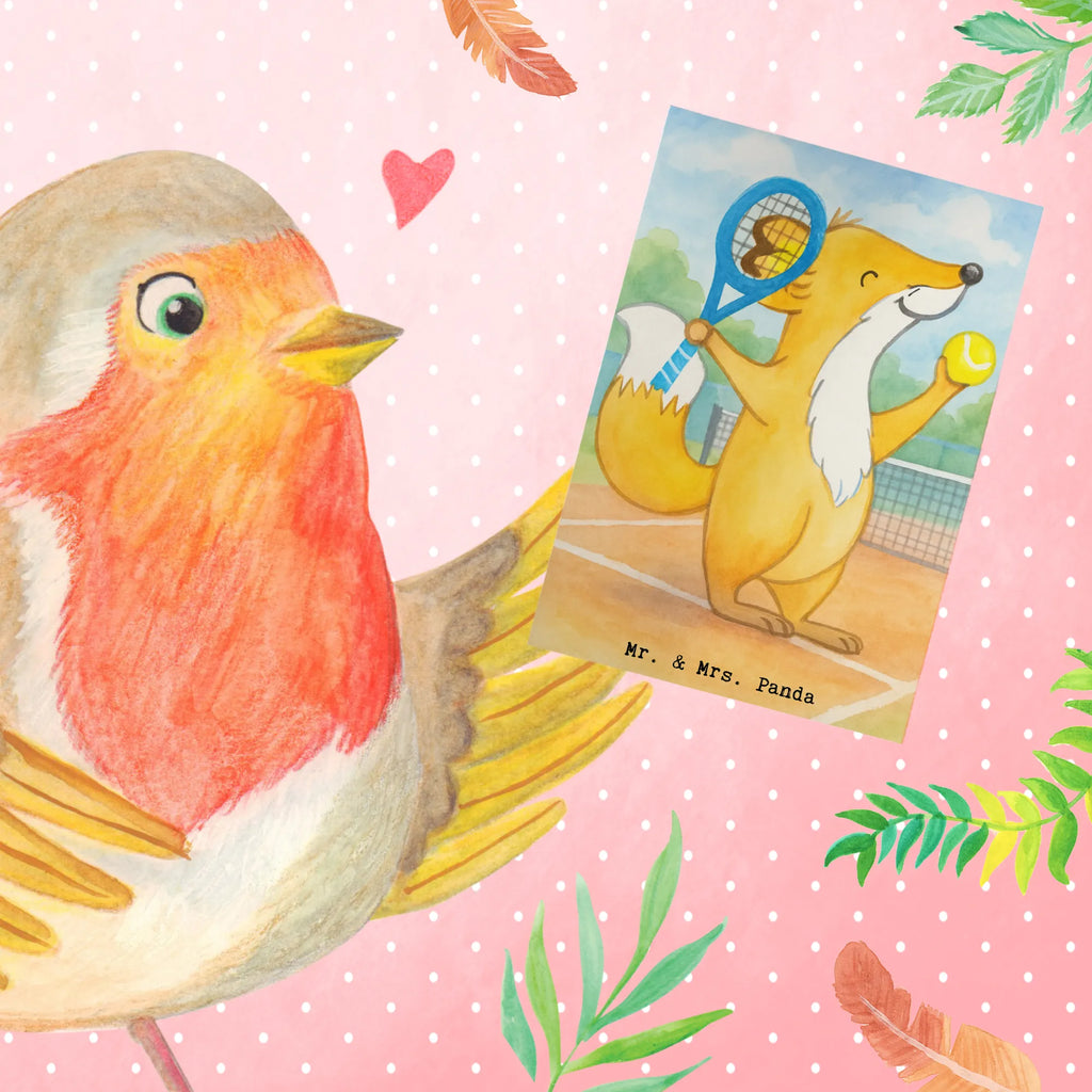 Kartka okolicznościowa lis Grać w tenisa Design Karte, Klappkarte, Einladungskarte, Grußkarte, Ansichtskarten, Geburtstagskarte, Glückwunschkarte, Hochzeitskarte, Geschenk, Sport, Sportart, Hobby, Schenken, Danke, Dankeschön, Auszeichnung, Gewinn, Sportler, Tennis spielen, Tennis Turnier, Ballsportart, Tennisclub, Tennisverein