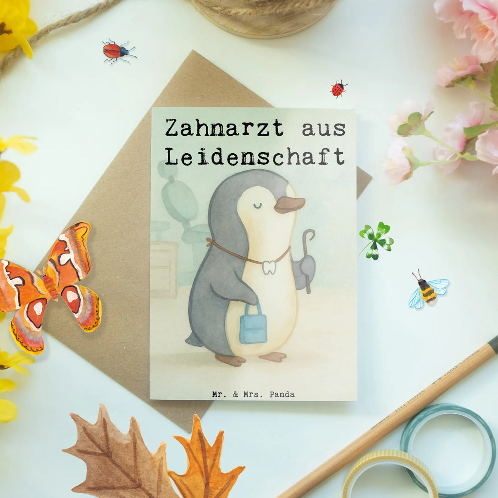 Greetings card Dentist Passion Design greeting card, folding card, wedding card, invitation card, birthday card, gift, gift idea, best, farewell gift, passing exam, anniversary, retirement, promotion, job start, sayings, funny, profession