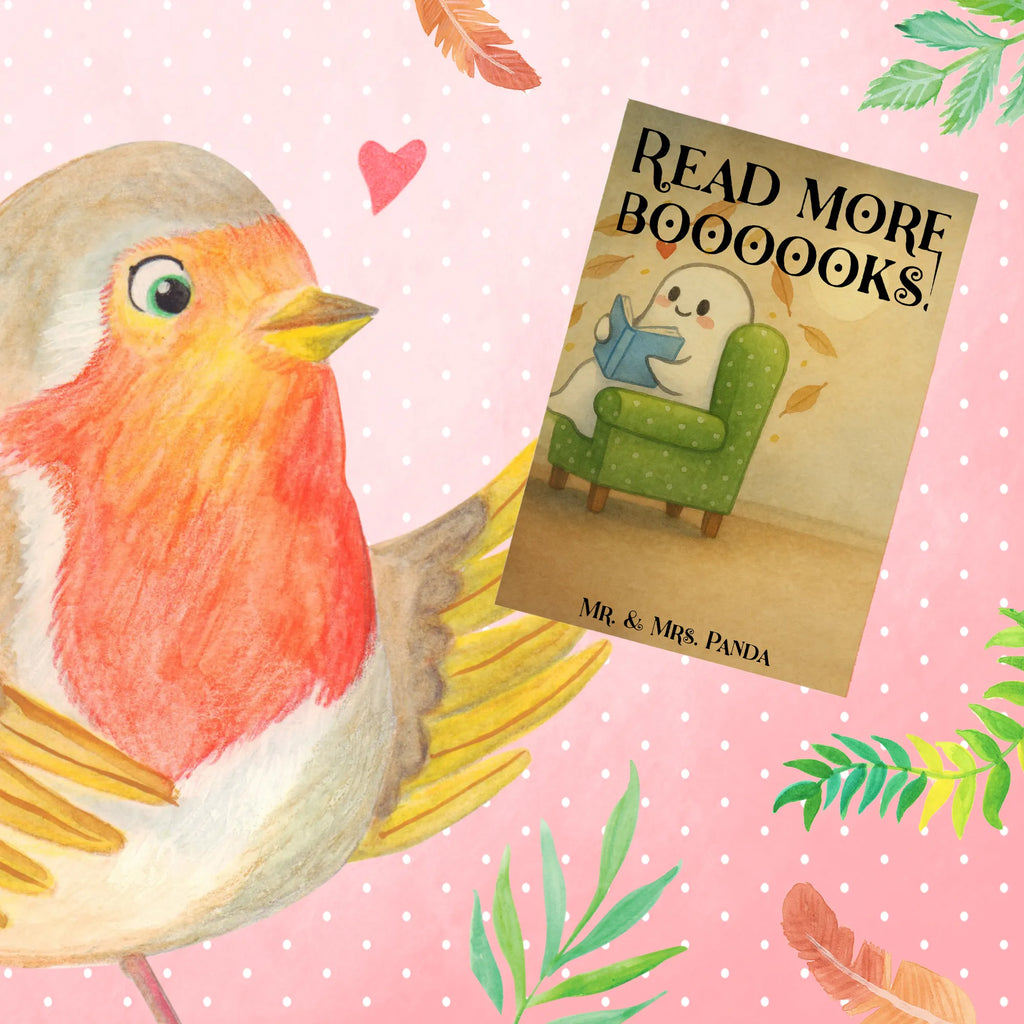 Greetings card Ghost Book Design Ansichtskarten, Klappkarte, Geburtstagskarte, Grußkarte, Einladungskarte, Karte, Hochzeitskarte, Glückwunschkarte, Halloween, Deko, Martinssingen, Dekoration, Geschenke, Schenken, Gespenst, Herbst, gemütlich, Buch