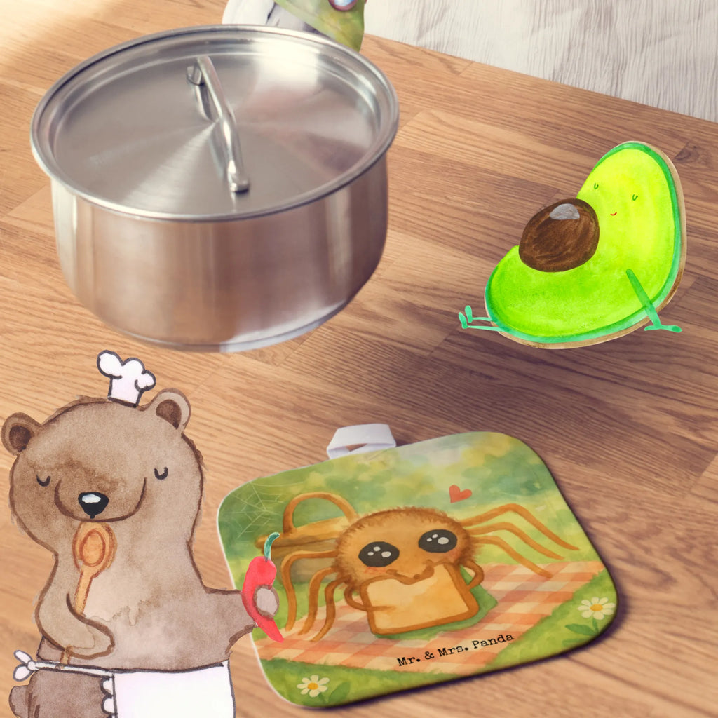 2er Set Topflappen  Spinne Agathe Sandwich Design Topflappen 2er Set, Topflappen lustig, Ofenhandschuh, Topfhandschuhe, Topflappen mit Spruch, Topfhandschuh, Ofenhandschuhe, Topflappenset, Schöne Topflappen, Topflappen, Topfuntersetzer, Topflappen Set, Spinne Agathe, Spinne, Agathe, Videos, Merchandise, Hungrig, Verfressen, Lebensfreude, Hunger, Alles wird gut, Glück, Mut