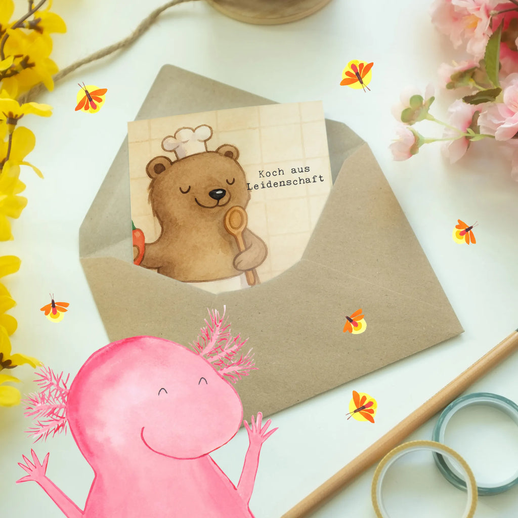 Greetings card Cook Passion Design wedding card, greeting card, invitation card, birthday card, folding card, gift, gift idea, best, farewell gift, passing exam, anniversary, retirement, promotion, job start, sayings, funny, profession