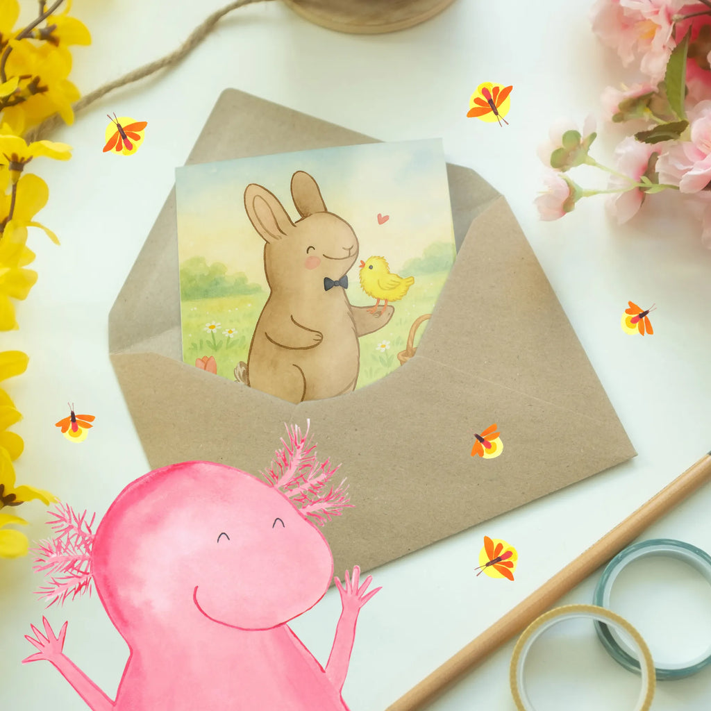 Grußkarte Hase Küken Design Hochzeitskarte, Geburtstagskarte, Glückwunschkarte, Karte, Ansichtskarten, Klappkarte, Einladungskarte, Grußkarte, Ostern, Osterhase, Ostergeschenke, Osternest, Osterdeko, Geschenke zu Ostern, Ostern Geschenk, Ostergeschenke Kinder, Ostern Kinder