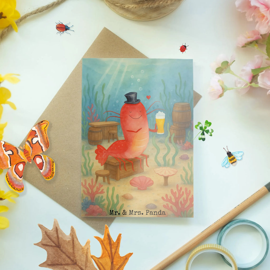 Grußkarte Hummer Weizen Design Ansichtskarten, Einladungskarte, Klappkarte, Glückwunschkarte, Karte, Hochzeitskarte, Grußkarte, Geburtstagskarte, Meerestiere, Meer, Urlaub, Junggeselle, Wirtschaft, Männerhaushalt, Garnelen, Kochen, Bier, Kneipe, Gasthaus, Junggesellin, Garnele, Bierliebhaber