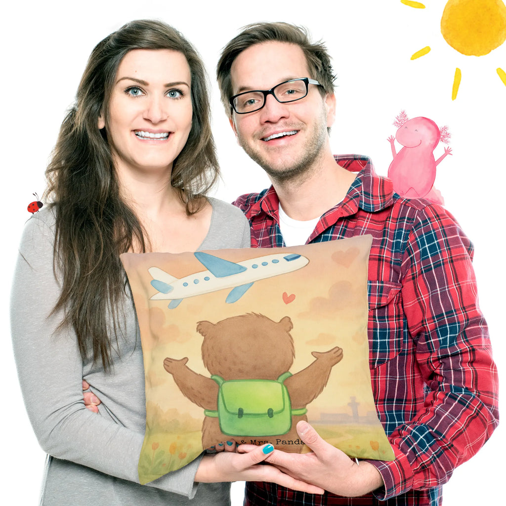 Cushion bear Airplane Design Pillow, pad, pillow case, 40 x 40, couch, sofa, settee, bedroom, soft, 40x40, pillows, cushion, fluffy, bed, Love, Loving, Two, Together, Marriage, Engagement, Proposal of marriage, Love gift, gift for her, gift for him, anniversary gift, Valentine&#39;s Day Gift for Women Love Gift Anniversary Wedding Anniversary Party Favor Gift for Girlfriend Gift for Partner Boyfriend Gift Token of Love for Men for Husband