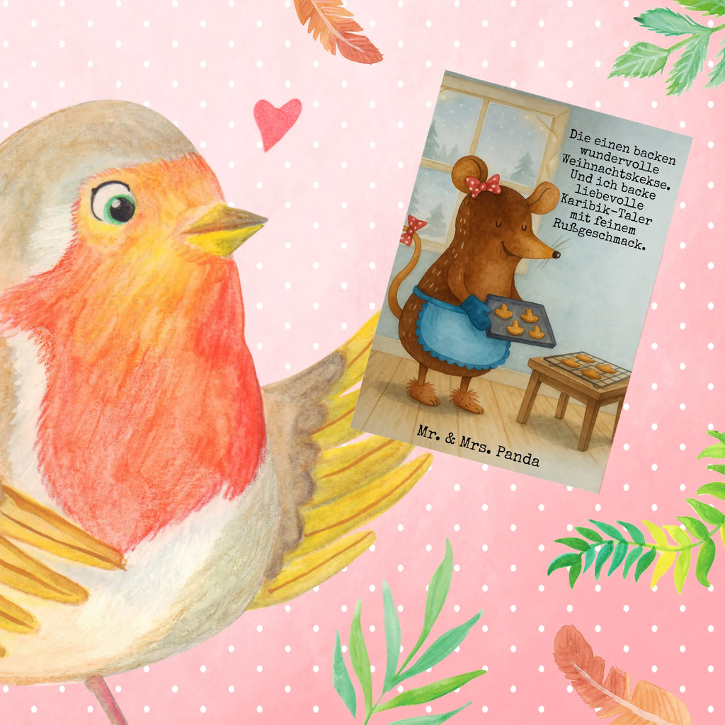 Grußkarte Maus Kekse Design Einladungskarte, Karte, Klappkarte, Hochzeitskarte, Glückwunschkarte, Geburtstagskarte, Ansichtskarten, Grußkarte, Winter, Weihnachten, Weihnachtsdeko, Nikolaus, Advent, Heiligabend, Wintermotiv, Weihnachtsbäckerei, backen, Plätzchen, Kekse, Weihnachtskekse, Chaosqueen, Maus