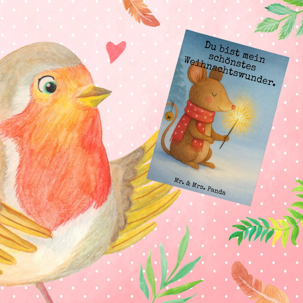 Grußkarte Maus Weihnachten Design Grußkarte, Klappkarte, Einladungskarte, Glückwunschkarte, Hochzeitskarte, Geburtstagskarte, Karte, Ansichtskarten, Winter, Weihnachten, Weihnachtsdeko, Nikolaus, Advent, Heiligabend, Wintermotiv, Frohe Weihnachten, Weihnachtsgruß, Weihnachtsmotiv, Maus, Mäuschen, Weihnachtswunder