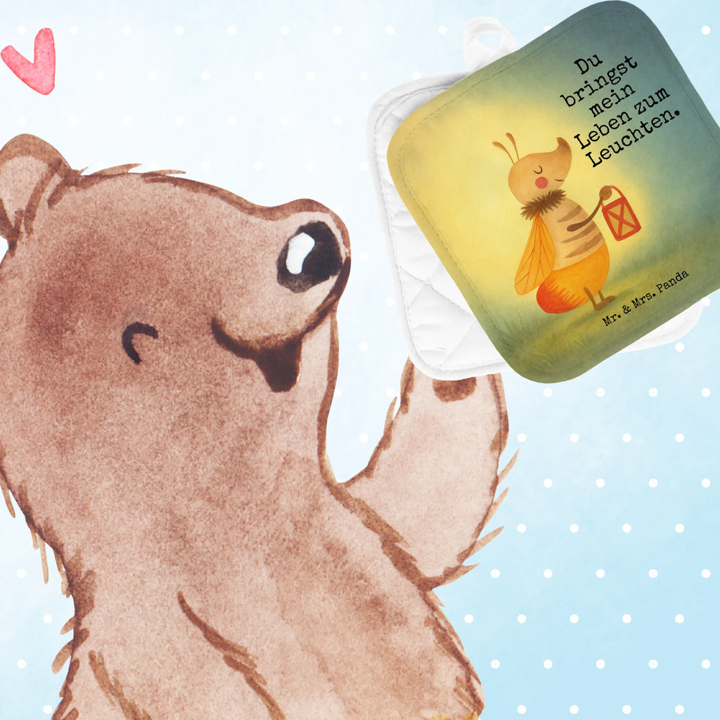 2er Set Topflappen  Glühwürmchen Design Topflappen, Topfuntersetzer, Ofenhandschuh, Topflappen Set, Topflappen lustig, Topflappen mit Spruch, Ofenhandschuhe, Topfhandschuhe, Topfhandschuh, Topflappenset, Topflappen 2er Set, Schöne Topflappen, Tiermotive, Gute Laune, lustige Sprüche, Tiere, Glühwürmchen, Glühwurm, Falter, Liebe, Leuchten, magisch, Liebesbeweis, Lieblingsmensch, Verlobung, Heiratsantrag, Jahrestag, Liebesspruch