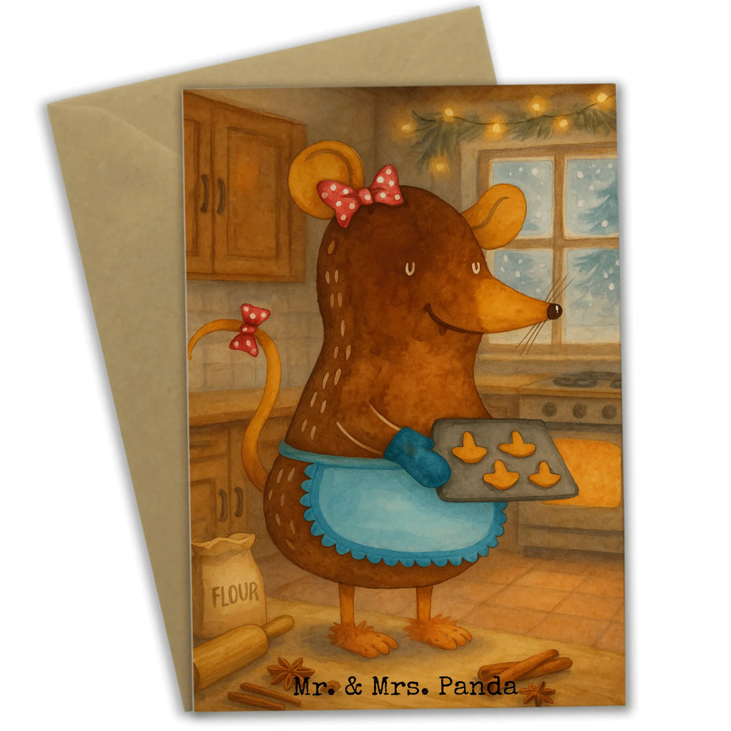 Grußkarte Maus Kekse Design Einladungskarte, Karte, Klappkarte, Hochzeitskarte, Glückwunschkarte, Geburtstagskarte, Ansichtskarten, Grußkarte, Winter, Weihnachten, Weihnachtsdeko, Nikolaus, Advent, Heiligabend, Wintermotiv, Weihnachtsbäckerei, backen, Plätzchen, Kekse, Weihnachtskekse, Chaosqueen, Maus
