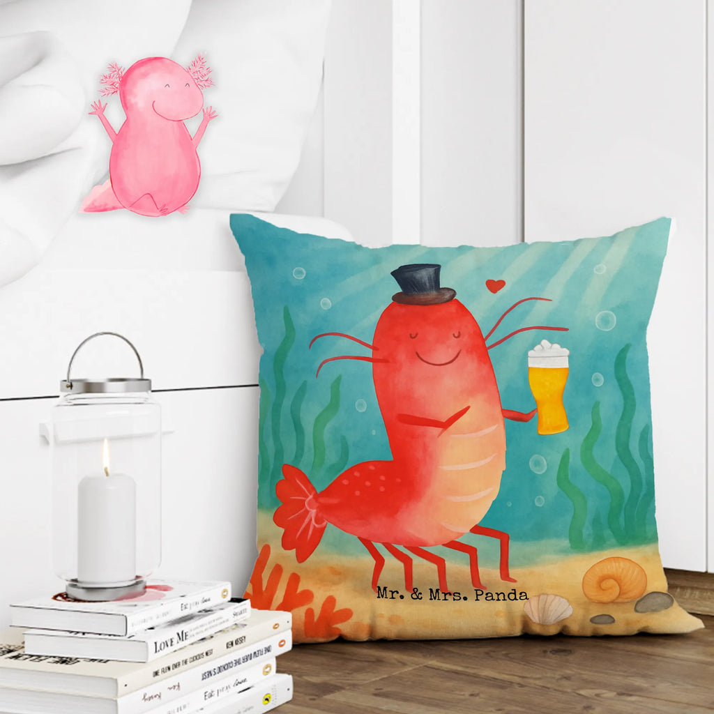 Cushion lobster Wheat Design couch, bed, bedroom, 40 x 40, Pillow, 40x40, soft, cushion, pad, settee, pillows, pillow case, fluffy, sofa, Seafood, aquatic animals, ocean, sea, fish, shells, corals, reef, whale, narwhal, sea urchin, lobster, platypus, turtle, manatee, crocodile, orca, shrimp, gifts for seafood lovers, water world, underwater animals, underwater world, vacation, deep sea, seafood fans, gift ideas, seafood decoration, seafood posters, men's household, pub, inn, beer lover, beer, bachelor, bachelorette, economy, cooking, restaurant