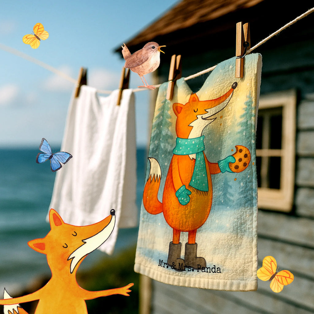 Guest towel Fox biscuit Design guest towels, Guest towel, 50 x 30, towel, hand towels, fox, foxes, forest wildlife, clever as a fox, animal lover, winter, christmas present, cookies, love, kitchen decoration, baking saying, christmas time