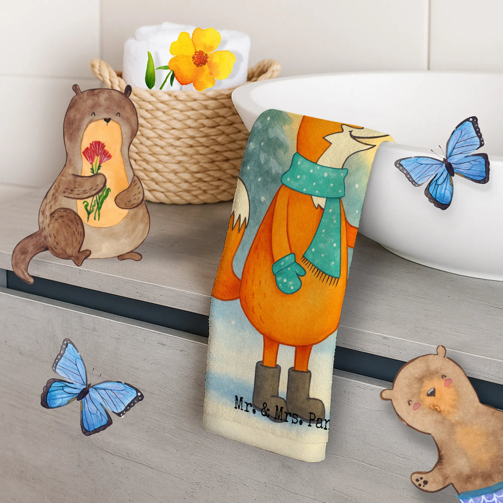 Guest towel Fox biscuit Design guest towels, Guest towel, 50 x 30, towel, hand towels, fox, foxes, forest wildlife, clever as a fox, animal lover, winter, christmas present, cookies, love, kitchen decoration, baking saying, christmas time