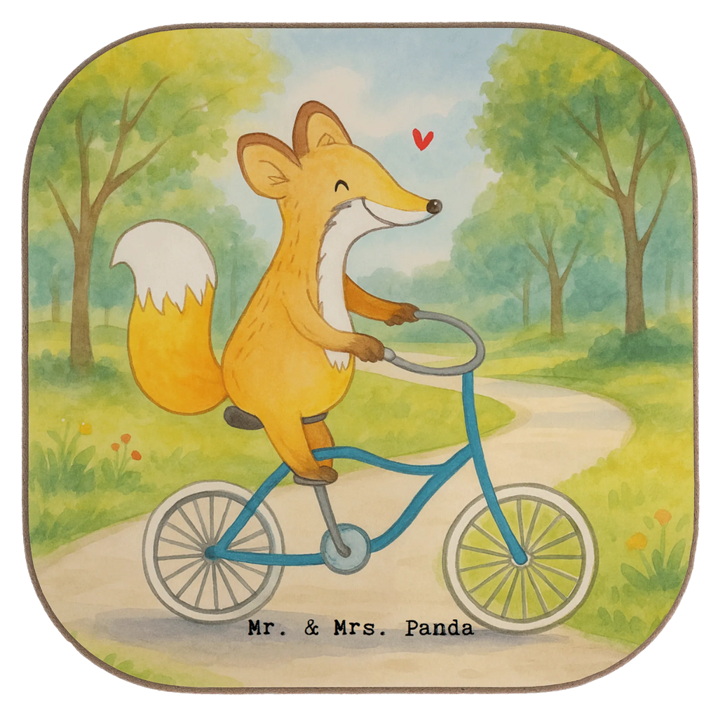 Square coaster Fox cycle Design Glasuntersetzer, Untersetzer, Holzuntersetzer, Untersetzer aus Holz, Bierdeckel, Korkuntersetzer, Untersetzer für Gläser, Untersetzer Design, Untersetzer Gläser, Getränkeuntersetzer, Untersetzer Holz, Tassen Untersetzer, Geschenk, Sport, Sportart, Hobby, Schenken, Danke, Dankeschön, Auszeichnung, Gewinn, Sportler, Trekking, Fahrrad fahren, Radeln, Mountainbiking, Radsport