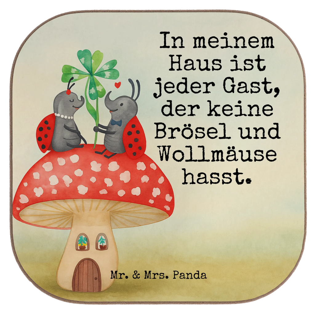 Square coaster ladybug toadstool Design Untersetzer, Bierdeckel, Glasuntersetzer, Untersetzer Gläser, Getränkeuntersetzer, Untersetzer aus Holz, Untersetzer für Gläser, Korkuntersetzer, Untersetzer Holz, Holzuntersetzer, Tassen Untersetzer, Untersetzer Design, Tiermotive, Gute Laune, lustige Sprüche, Tiere, Haus, Wohnung, zuhause, Fliegenpilz, Marienkäfer, Fleigenpilzhaus