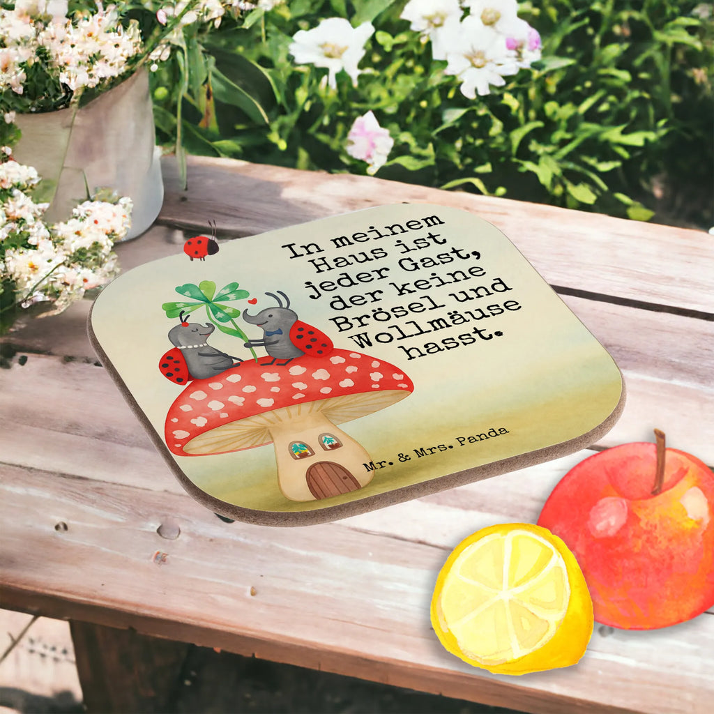 Square coaster ladybug toadstool Design Untersetzer, Bierdeckel, Glasuntersetzer, Untersetzer Gläser, Getränkeuntersetzer, Untersetzer aus Holz, Untersetzer für Gläser, Korkuntersetzer, Untersetzer Holz, Holzuntersetzer, Tassen Untersetzer, Untersetzer Design, Tiermotive, Gute Laune, lustige Sprüche, Tiere, Haus, Wohnung, zuhause, Fliegenpilz, Marienkäfer, Fleigenpilzhaus