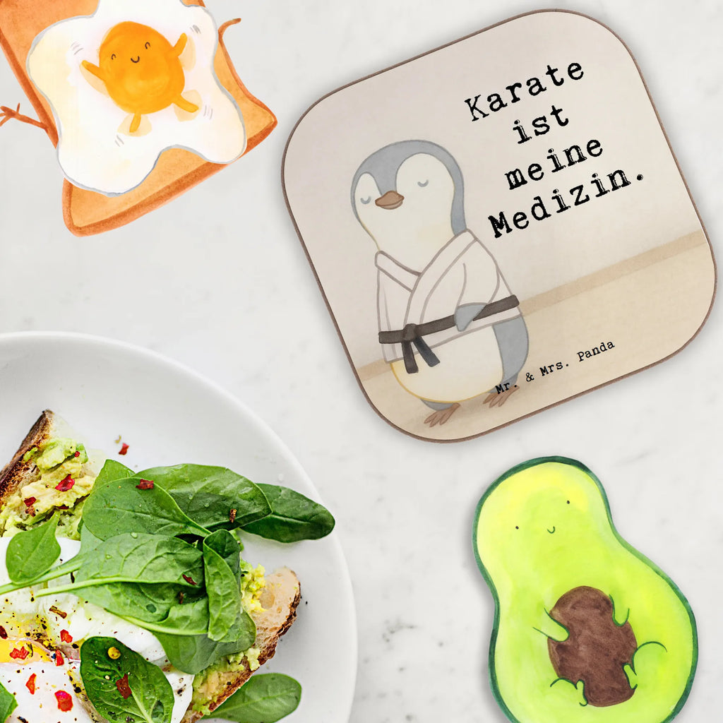 Untersetzer Pinguin Karate Design Untersetzer Holz, Korkuntersetzer, Holzuntersetzer, Bierdeckel, Glasuntersetzer, Tassen Untersetzer, Getränkeuntersetzer, Untersetzer Gläser, Untersetzer, Untersetzer Design, Untersetzer für Gläser, Untersetzer aus Holz, Geschenk, Sport, Sportart, Hobby, Schenken, Danke, Dankeschön, Auszeichnung, Gewinn, Sportler, Kampfkunst, Kampfsportart, Karate Verein, Karate, Selbstverteidigung