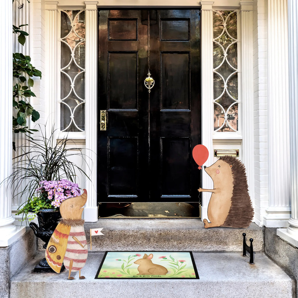 Doormat Hare Sit Design Easter, Easter bunny, Easter flower, Happy Easter, Greetings, Easter greetings, Hare, Love, Rabbit