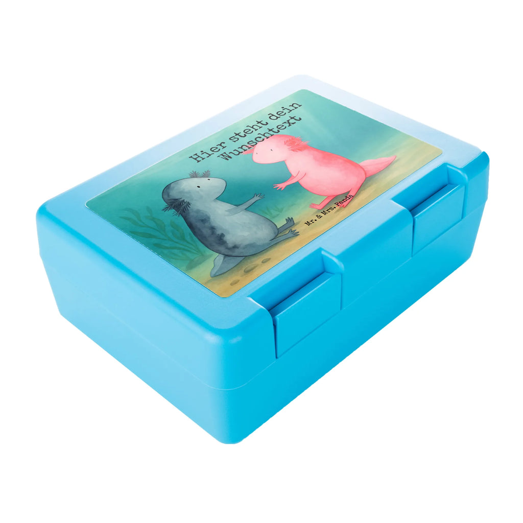 Personalised lunch box axolotl Love Design Axolotl, Axelotl, marine animals, Mexican walking fish, salamander, fiancé, love, great love, friend, axolot, tail, axolotl, husband, amphibian, anniversary, valentine's day, proof of love