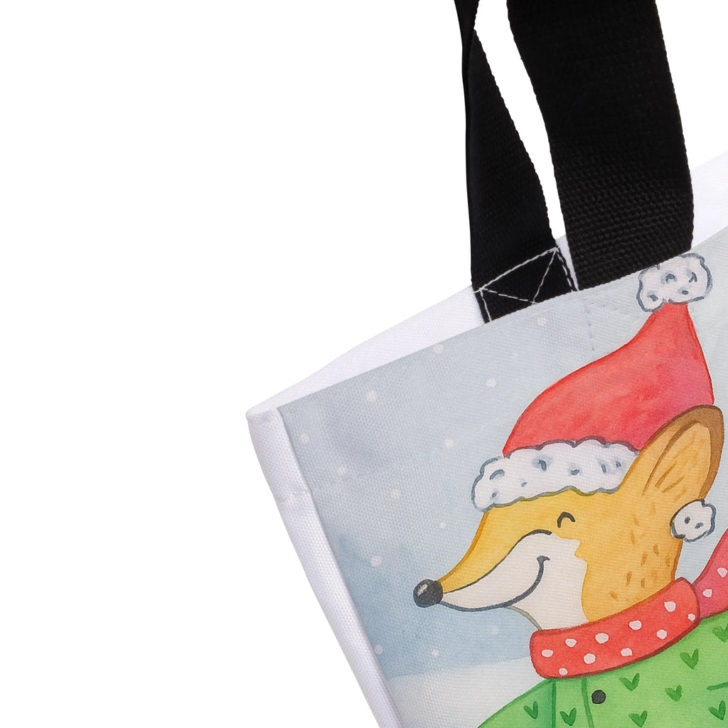 Shopper Fuchs  Schlittschuhe Design Einkaufsbeutel, Einkaufstasche, Freizeittasche, Strandtasche, Tasche, Schultasche, Schulbeutel, Shopper, Tragebeutel, Beutel, Alltagstasche, Winter, Weihnachten, Weihnachtsdeko, Nikolaus, Advent, Heiligabend, Wintermotiv, Weihnachtsmann, Weihnachtstage, Tannenbaum, Weihnachtsbaum, Weihnachtszeit