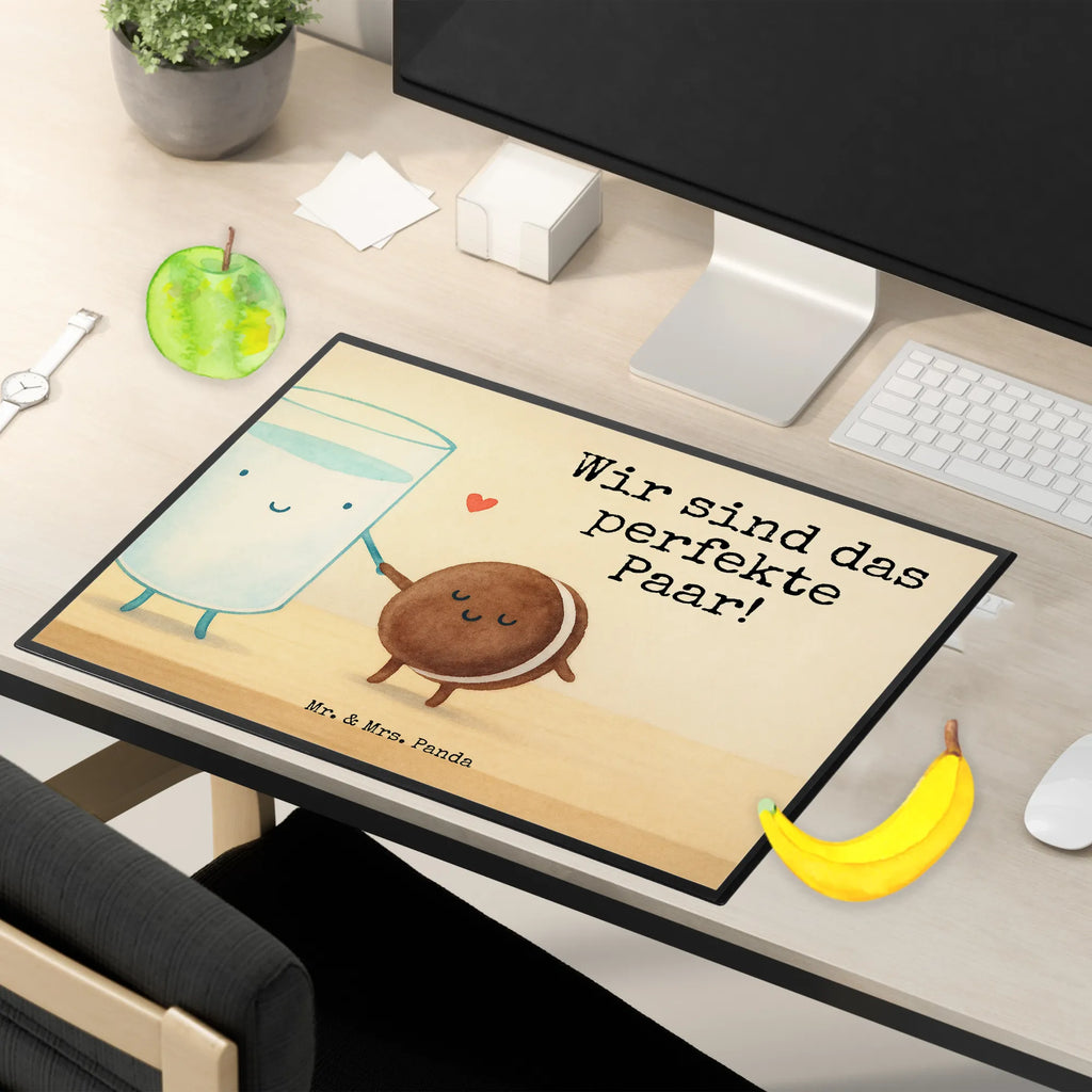 Schreibtischunterlage Milch Keks Design Schreibtischunterlage Groß, Schreibwaren, Schreibunterlage, Büroartikel, Bürobedarf, Schreibtischauflage, Schreibtisch Unterlagen, Tiermotive, Gute Laune, lustige Sprüche, Tiere, Keks, Kaffee, romantisch, Milk, Motiv süß, Cookie, Einladung Frühstück, Kekse, Milch, perfektes Paar