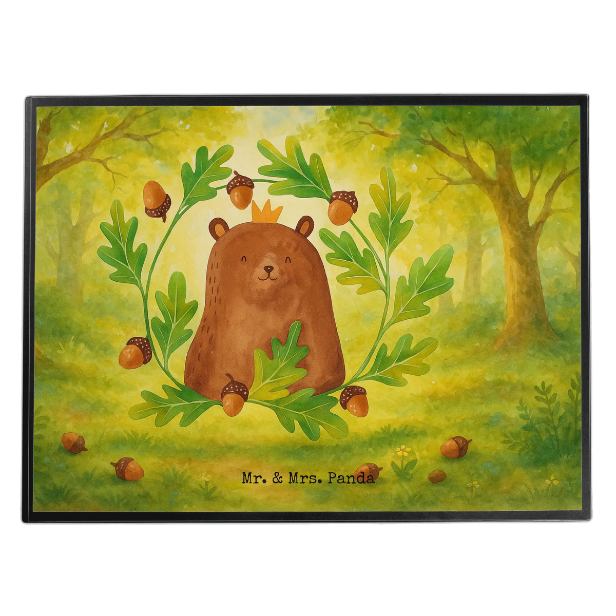 Desk pad bear king Design Desk pad, underlay, desk, girl, office, children, bear, teddy, teddy bear, cuddly toy, best daddy, Daddy, Daddy Bear, Father, Bear, world best daddy, Dad, Father's Day