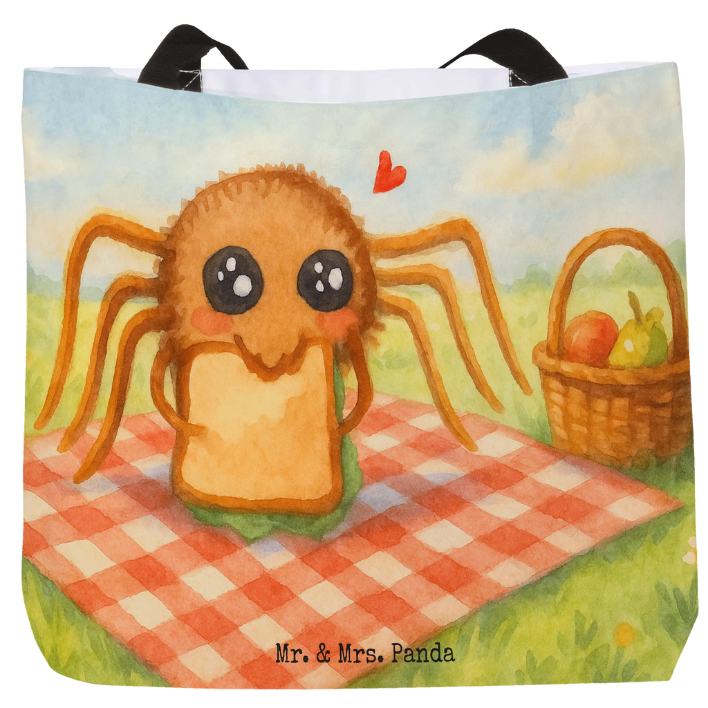 Shopper Spinne Agathe Sandwich Design Shopper, Schultasche, Strandtasche, Tragebeutel, Einkaufsbeutel, Freizeittasche, Schulbeutel, Beutel, Einkaufstasche, Tasche, Alltagstasche, Spinne Agathe, Spinne, Agathe, Videos, Merchandise, Alles wird gut, Hungrig, Verfressen, Lebensfreude, Glück, Mut, Hunger