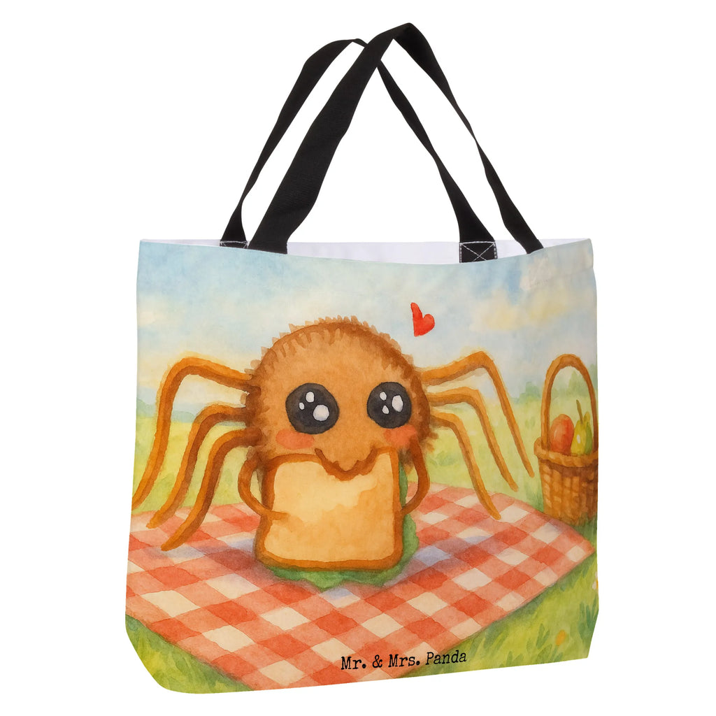 Shopper Spinne Agathe Sandwich Design Shopper, Schultasche, Strandtasche, Tragebeutel, Einkaufsbeutel, Freizeittasche, Schulbeutel, Beutel, Einkaufstasche, Tasche, Alltagstasche, Spinne Agathe, Spinne, Agathe, Videos, Merchandise, Alles wird gut, Hungrig, Verfressen, Lebensfreude, Glück, Mut, Hunger