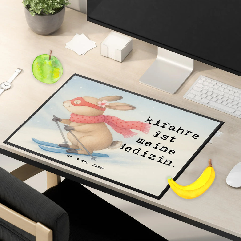 Schreibtischunterlage Hase Skifahren Design Schreibwaren, Schreibtisch Unterlagen, Schreibtischauflage, Schreibtischunterlage Groß, Büroartikel, Schreibunterlage, Bürobedarf, Geschenk, Sport, Sportart, Hobby, Schenken, Danke, Dankeschön, Auszeichnung, Gewinn, Sportler, Skiwettbewerb, Skifahren, Skirennen, Ski fahren, Skisport