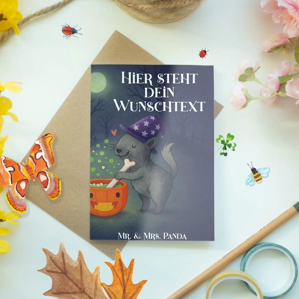 Personalisierte Grußkarte Kater Hexenkessel Design Personalisierte Glückwunschkarte, Personalisierte Geburtstagskarte, Grußkarte selber drucken, Grußkarte mit persönlichen Nachrichten, Personalisierte Grußkarte, Personalisierte Karte, Grußkarte selbst gestalten, Grußkarte mit Namen, Personalisierte Einladungskarte, Grußkarte als Geldgeschenk, Personalisiertere Klappkarte, Grußkarten personalisiert, Personalisierte Hochzeitskarte, Halloween, Deko, Martinssingen, Dekoration, Geschenke, Schenken, Zaubern, Hexenkessel, Hexe, Zaubertrank, Kater