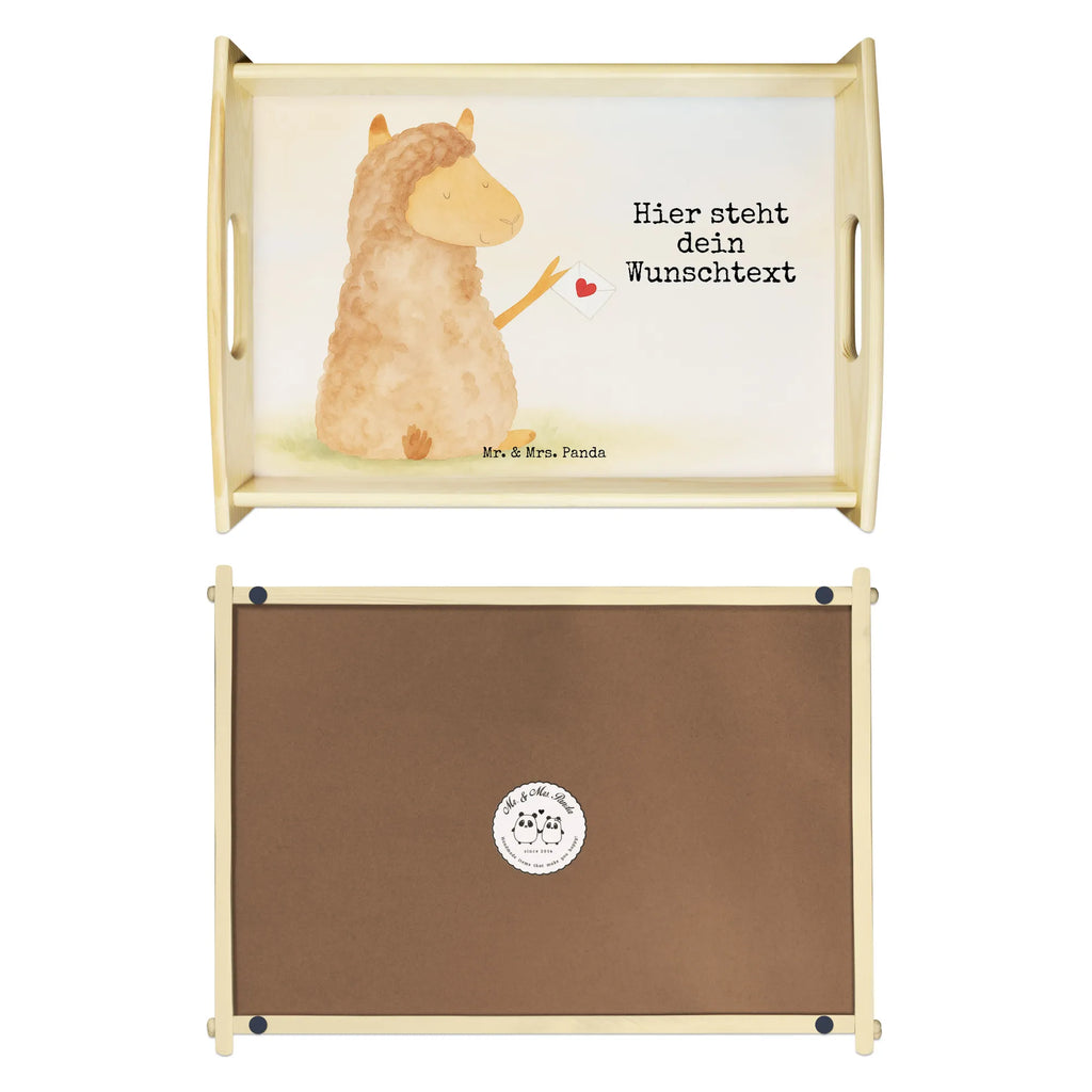 Personalisiertes Serviertablett Alpaka Fahne Design Serviertablett mit Namen, Personalisiertes Frühstückstablett, Tablett mit Namen, Personalisiertes Serviertablett, Personalisiertes Holztablett, Personalisiertes Tablett, Personalisiertes Dekotablett, Personalisiertes Küchentablett, Alpaka, Lama, Alpakas, Lamas, Liebe