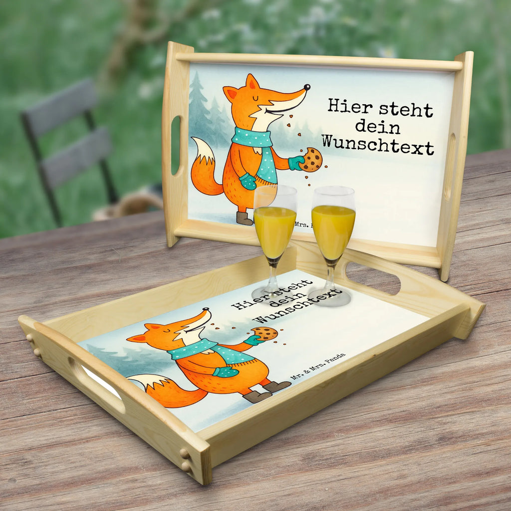 Personalisiertes Serviertablett Fuchs Keks Design Personalisiertes Dekotablett, Personalisiertes Frühstückstablett, Personalisiertes Holztablett, Personalisiertes Tablett, Personalisiertes Küchentablett, Tablett mit Namen, Serviertablett mit Namen, Personalisiertes Serviertablett, Fuchs, Weihnachtszeit, Plätzchen, Füchse, Kekse, Backen Spruch, Winter, Küche Deko, Liebe