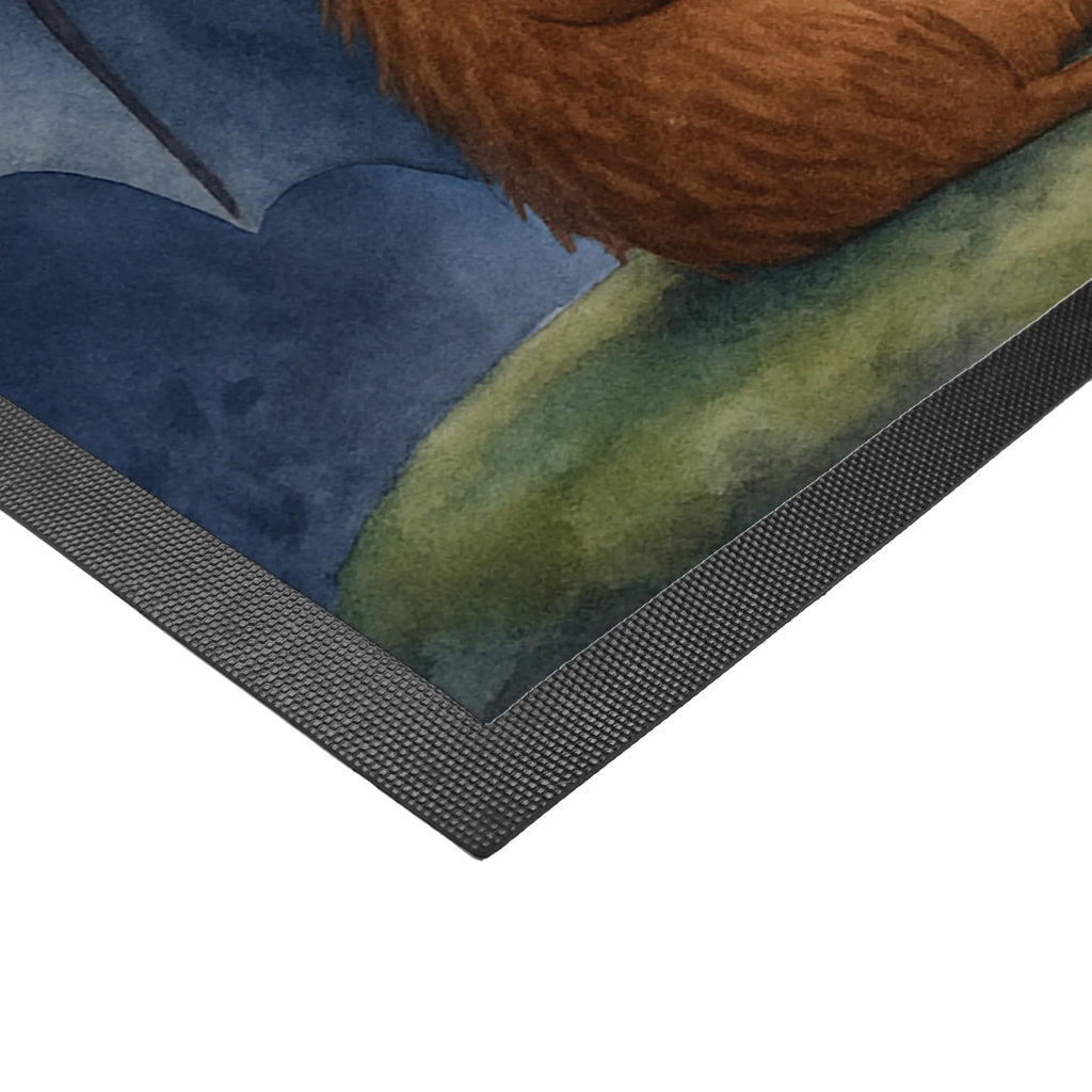 Personalisierte Fußmatte Fledermaus Sitzen Design Fußmatte bedrucken, Namensfussmatte, Türvorleger mit Namen, Fußmatte mit Namen, Haustürmatte personalisiert, Bedrucken, Türvorleger personalisiert, Personalisiert, Personalisierte Fußmatte, Personalisieruung, Wunschnamen, Tiermotive, Gute Laune, lustige Sprüche, Tiere, Motivation, Fledermäuse, Fledermaus, entspannen
