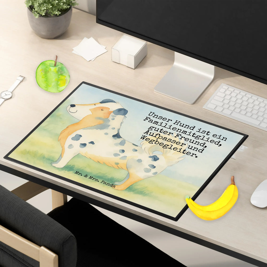 Schreibtischunterlage Hund Australien Shepherd Design Schreibtischunterlage Groß, Schreibunterlage, Schreibwaren, Schreibtisch Unterlagen, Bürobedarf, Schreibtischauflage, Büroartikel, Hund, Hundemotiv, Haustier, Hunderasse, Tierliebhaber, Hundebesitzer, Sprüche, Australien Shepherd, Familienhund, Spruch, Shepherd, Hundeliebe