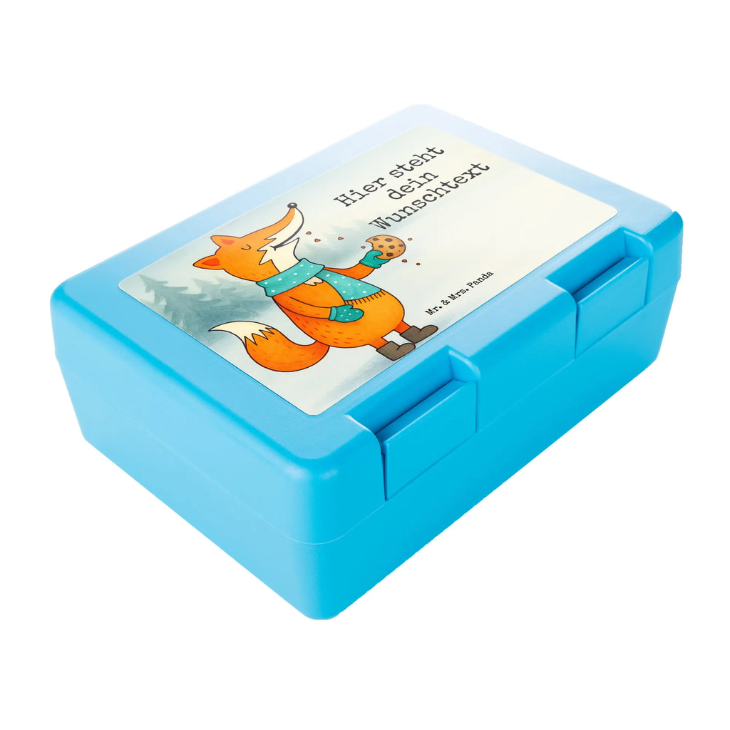 Personalised lunch box Fox biscuit Design fox, foxes, forest wildlife, clever as a fox, animal lover, love, cookies, christmas time, kitchen decoration, baking saying, christmas present, winter