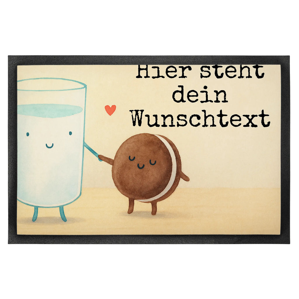 Personalized doormat milk biscuit Design Türvorleger personalisiert, Personalisiert, Personalisierte Fußmatte, Bedrucken, Fußmatte bedrucken, Türvorleger mit Namen, Wunschnamen, Fußmatte mit Namen, Namensfussmatte, Haustürmatte personalisiert, Personalisieruung, Tiermotive, Gute Laune, lustige Sprüche, Tiere, romantisch, perfektes Paar, Keks, Kekse, Einladung Frühstück, Cookie, Milk, Motiv süß, Kaffee, Milch