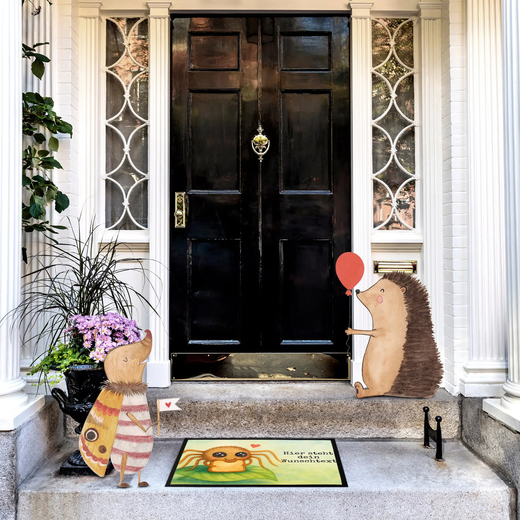 Personalized doormat Spider Agathe Sandwich Design Fußmatte bedrucken, Fußmatte mit Namen, Personalisieruung, Personalisiert, Türvorleger mit Namen, Wunschnamen, Türvorleger personalisiert, Personalisierte Fußmatte, Bedrucken, Haustürmatte personalisiert, Namensfussmatte, Spinne Agathe, Spinne, Agathe, Videos, Merchandise, Hunger, Mut, Glück, Alles wird gut, Verfressen, Lebensfreude, Hungrig