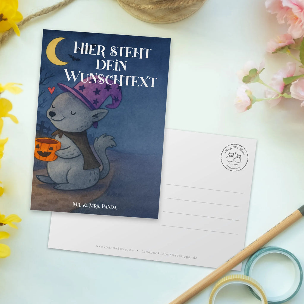 Personalised postcard Hangover Coffee Design Halloween, decoration, Martin singing, decor, gifts, giving